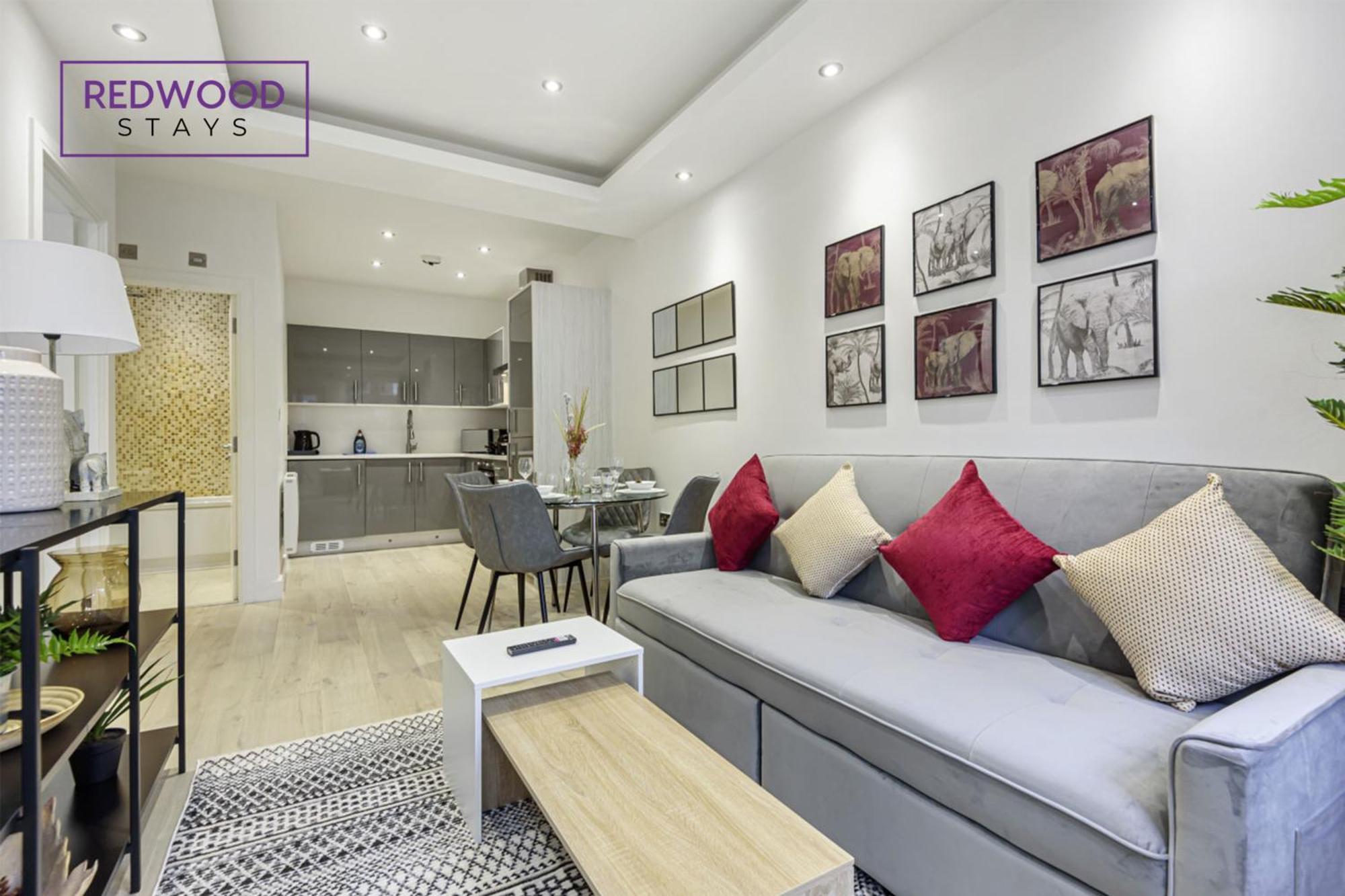 1 Bed 1 Bath Town Center Apartments For Corporates & Contractors, Wifi, Netflix And Parking On Selected Units By Redwood Stays Aldershot Extérieur photo